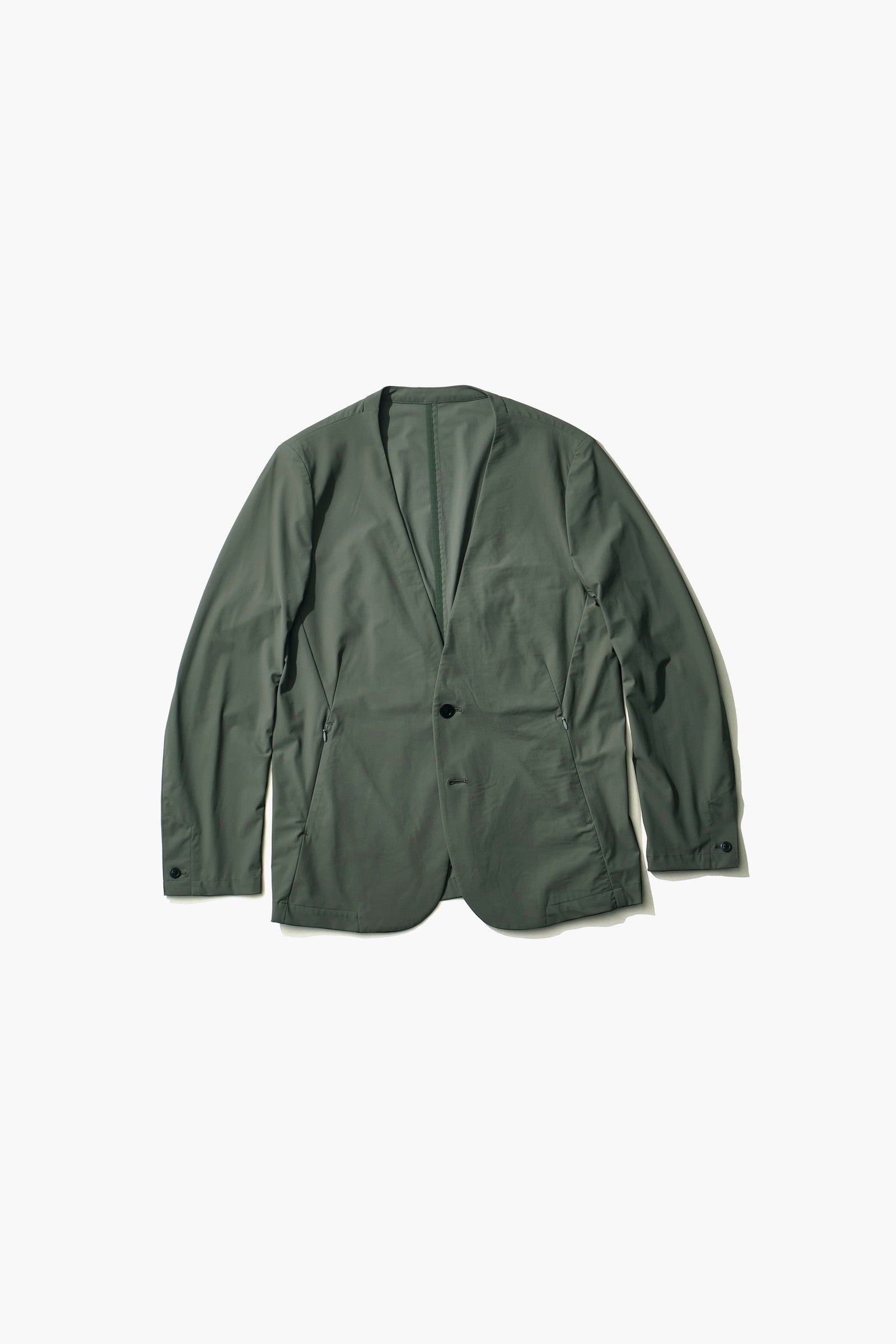 ジャケット・アウター maturely / 2Way Stretch Nocollar Jacket BEAMS BOY（ビームス ボーイ）maturely / 2Way Stretch Nocollar